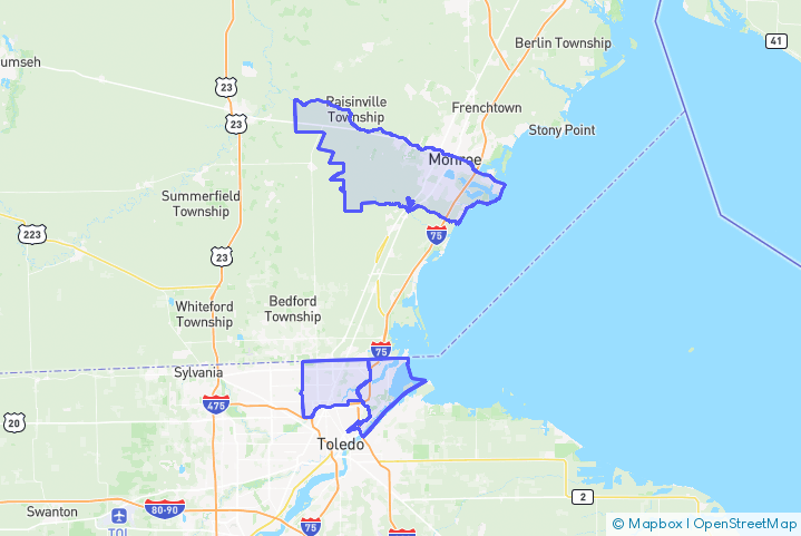 Service Area Map