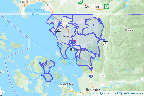 Service Area Map