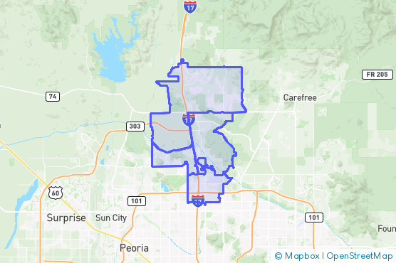Service Area Map
