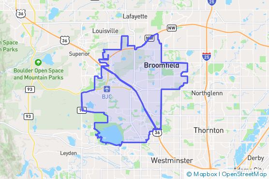 Service Area Map