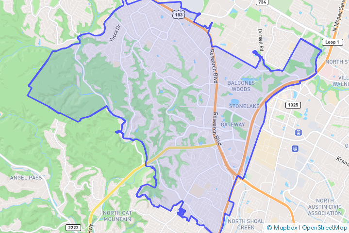 Service Area Map