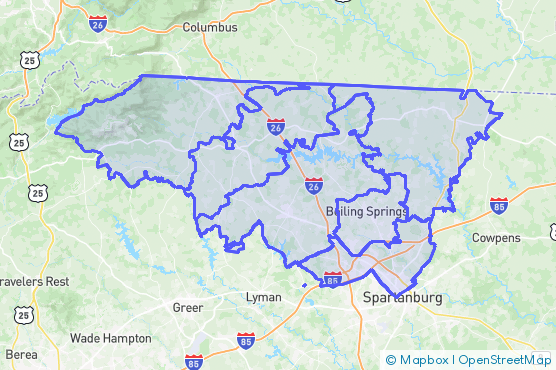 Service Area Map