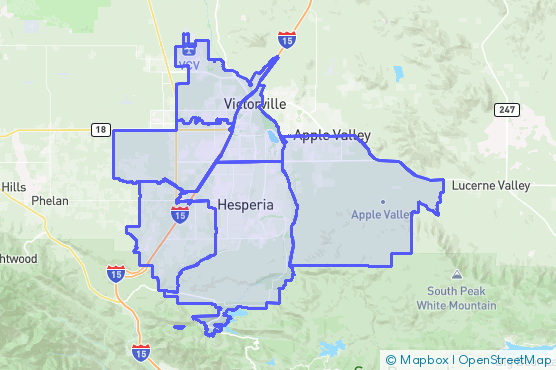 Service Area Map
