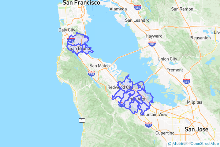 Service Area Map