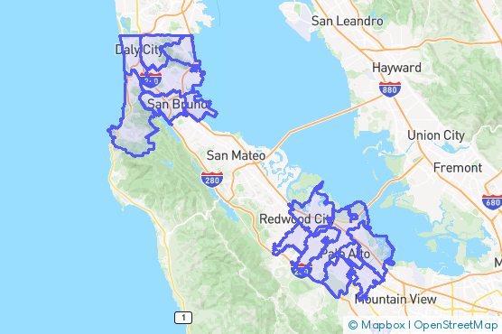 Service Area Map
