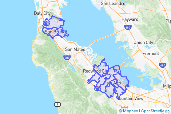 Service Area Map
