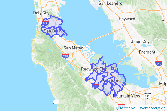 Service Area Map