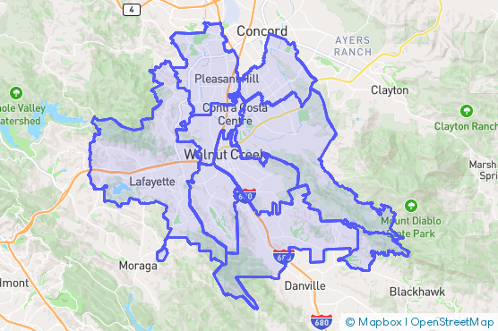 Service Area Map