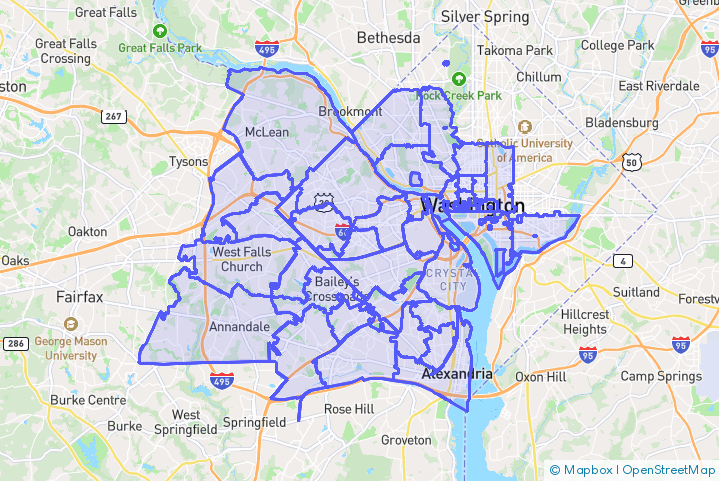Service Area Map