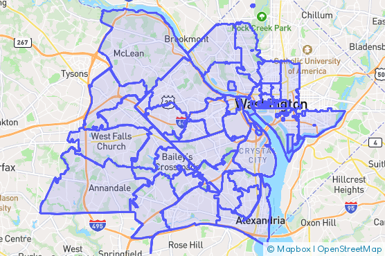 Service Area Map