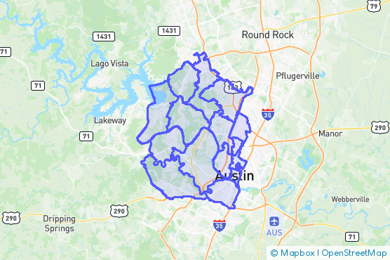 Service Area Map