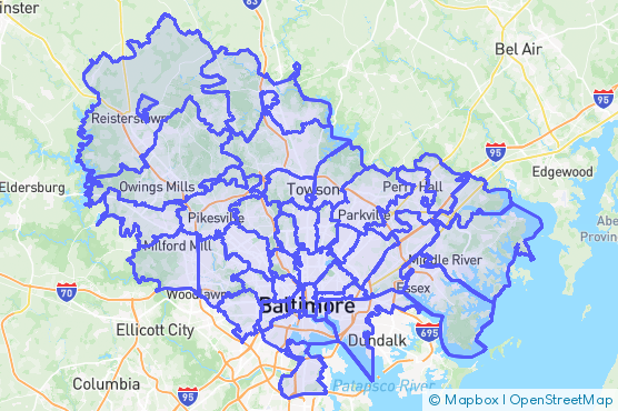 Service Area Map