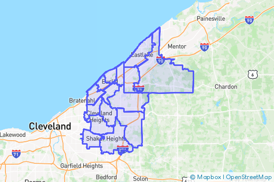 Service Area Map