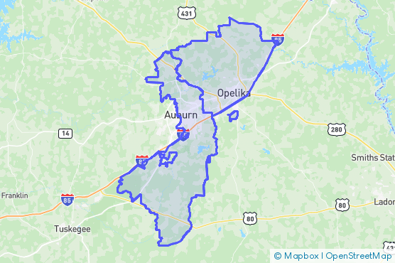 Service Area Map