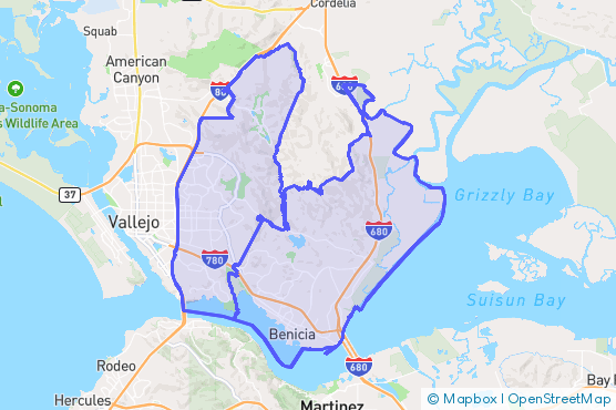 Service Area Map