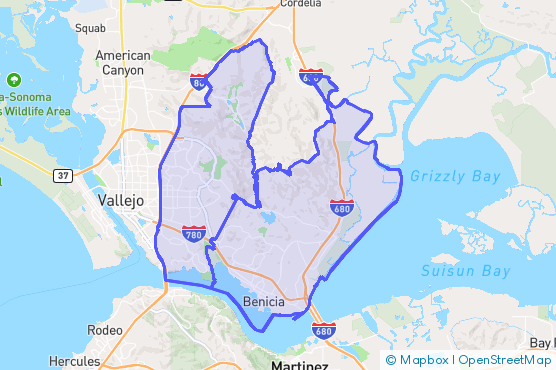 Service Area Map