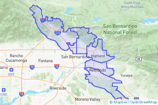 Service Area Map