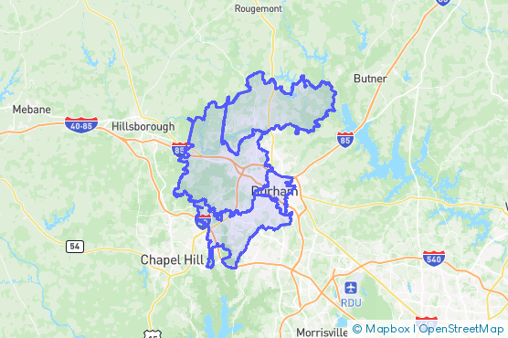 Service Area Map