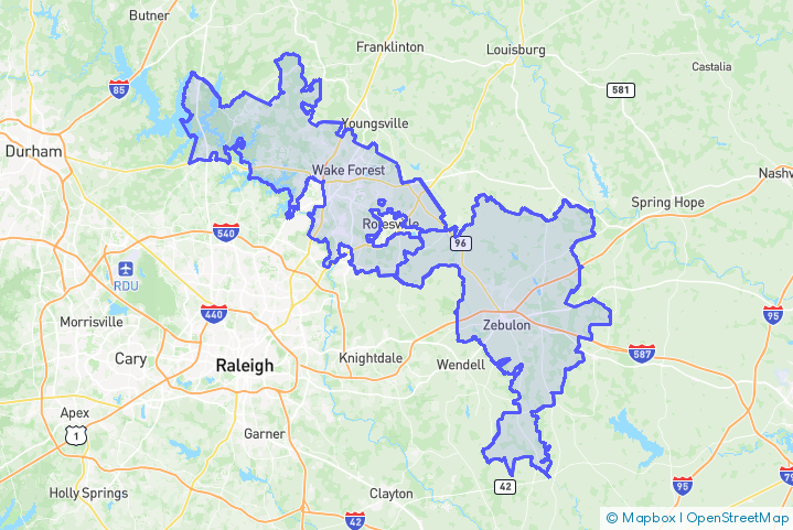 Service Area Map