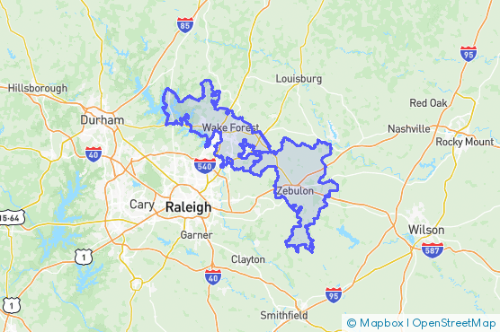 Service Area Map
