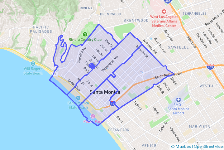 Service Area Map