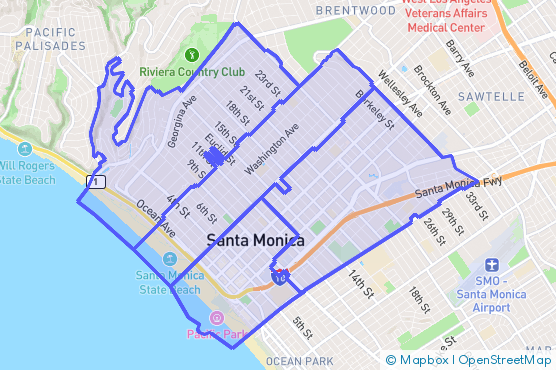 Service Area Map