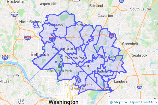 Service Area Map