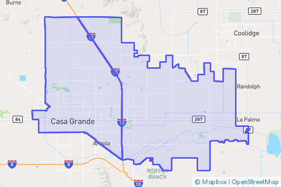 Service Area Map