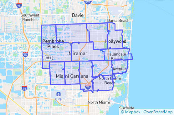Service Area Map