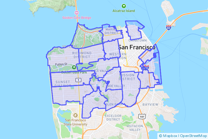 Service Area Map