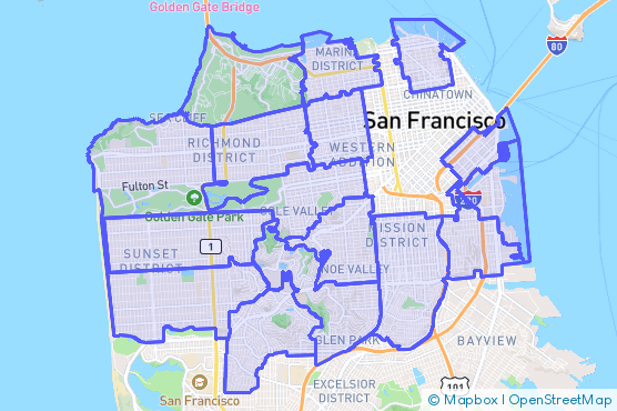 Service Area Map