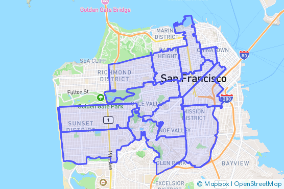 Service Area Map