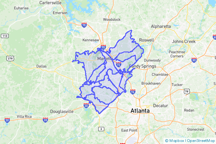 Service Area Map