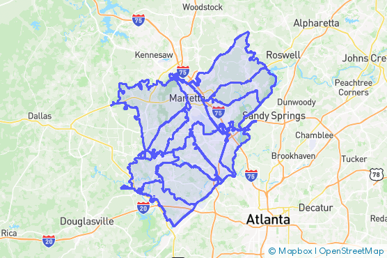 Service Area Map