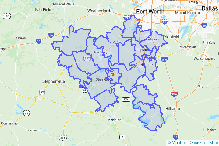 Service Area Map