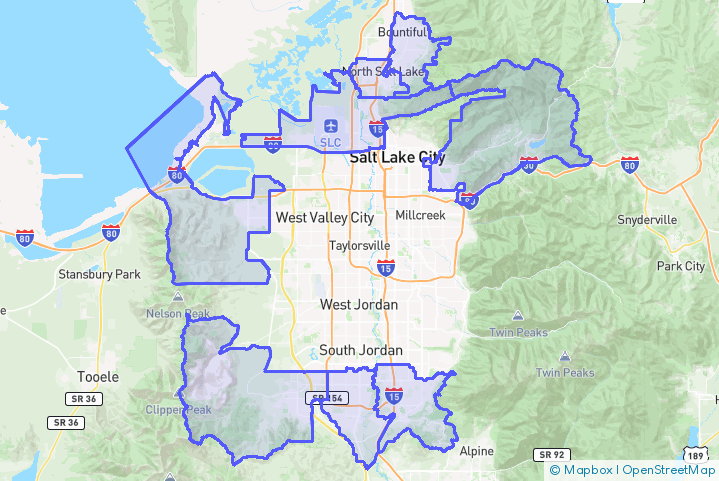 Service Area Map
