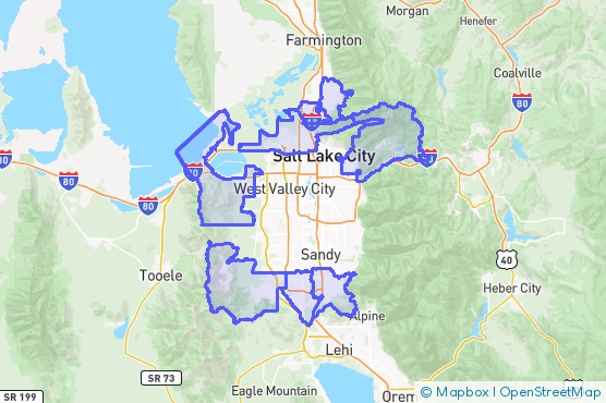 Service Area Map