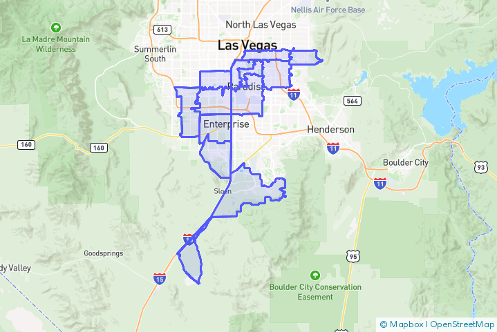 Service Area Map