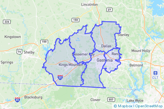 Service Area Map