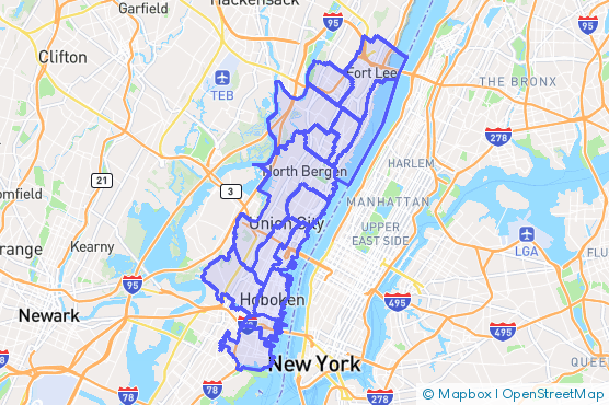 Service Area Map