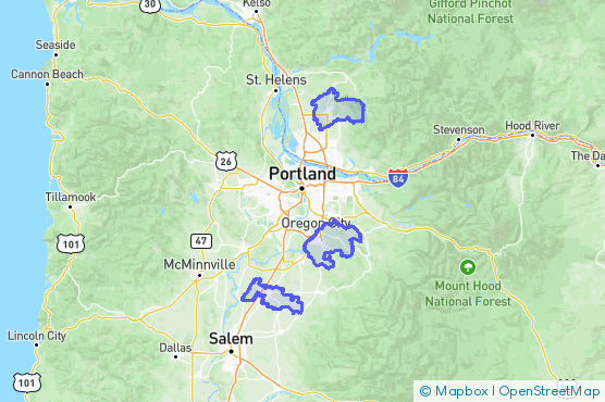 Service Area Map