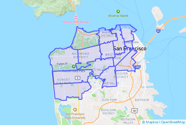 Service Area Map