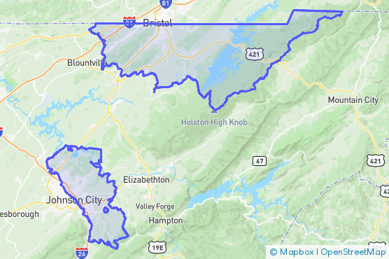 Service Area Map