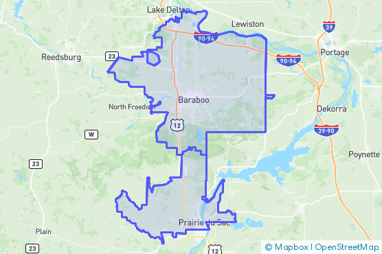 Service Area Map