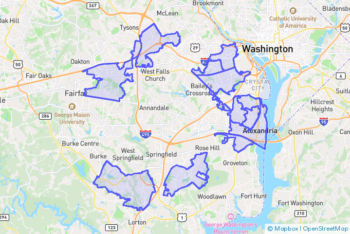 Service Area Map