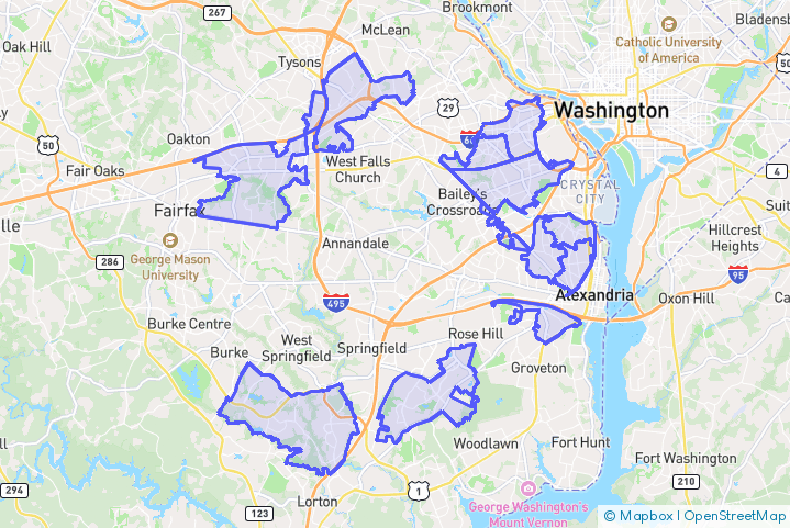Service Area Map