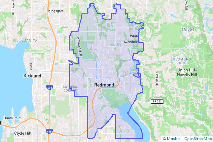 Service Area Map