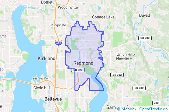Service Area Map