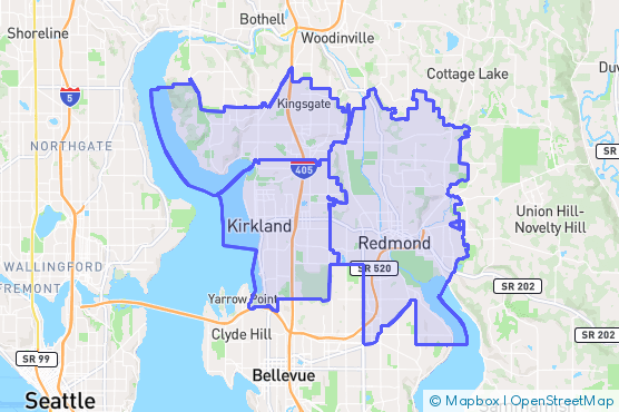 Service Area Map