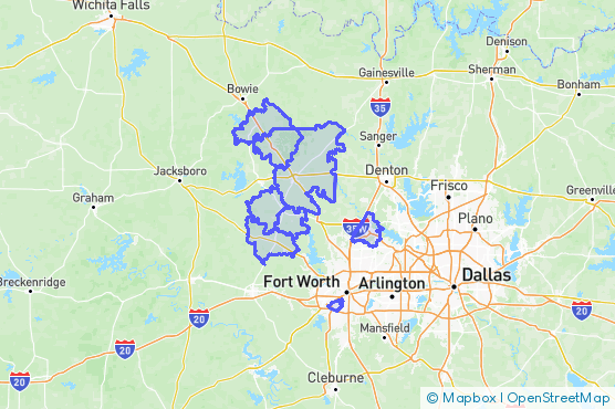 Service Area Map